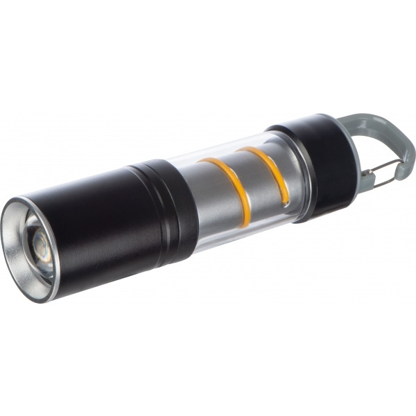 Logo trade promotional products image of: Rechargeable flashlight Tulsa