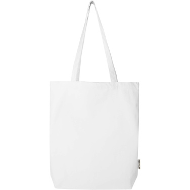 Logo trade promotional products picture of: Florida 270 g/m² GRS recycled tote bag 10L