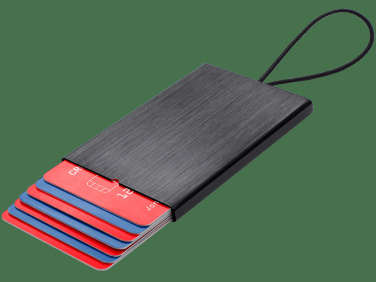 Logo trade promotional giveaways image of: RFID credit and business card holder 126615500