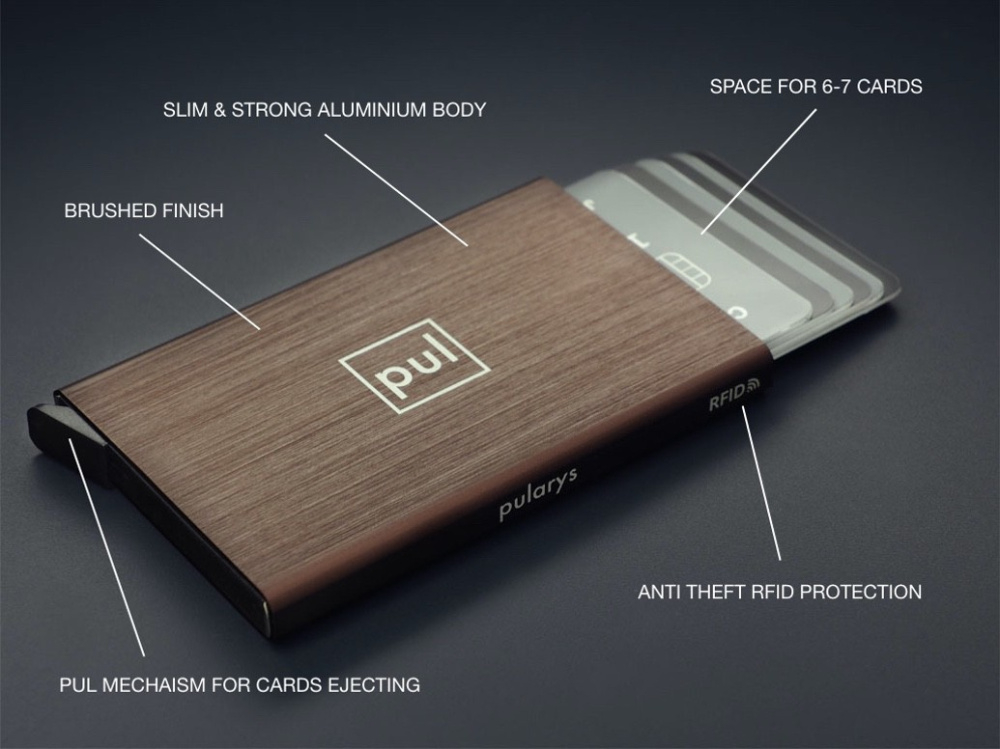 Logo trade advertising product photo of: RFID credit card holder 94415500