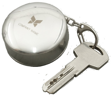 Logo trade business gifts image of: Keyring 94103600