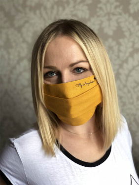 Logo trade promotional gifts image of: MERCURE cotton face mask 139016500