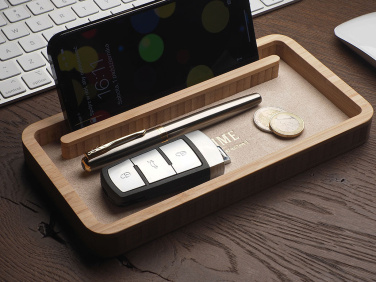 Logotrade corporate gift picture of: Wooden desk organiser 1850292