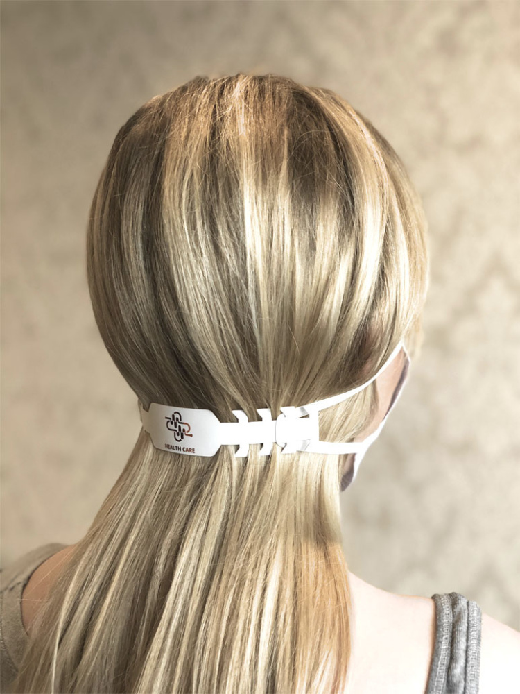 Logo trade promotional giveaways image of: Face mask adjuster  1417229
