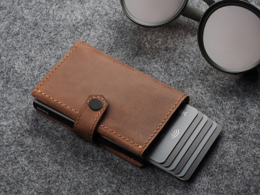 Logo trade promotional products picture of: RFID wallet - Hunter Leather 2109284