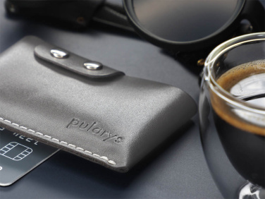 Logo trade business gifts image of: Wallet 384131