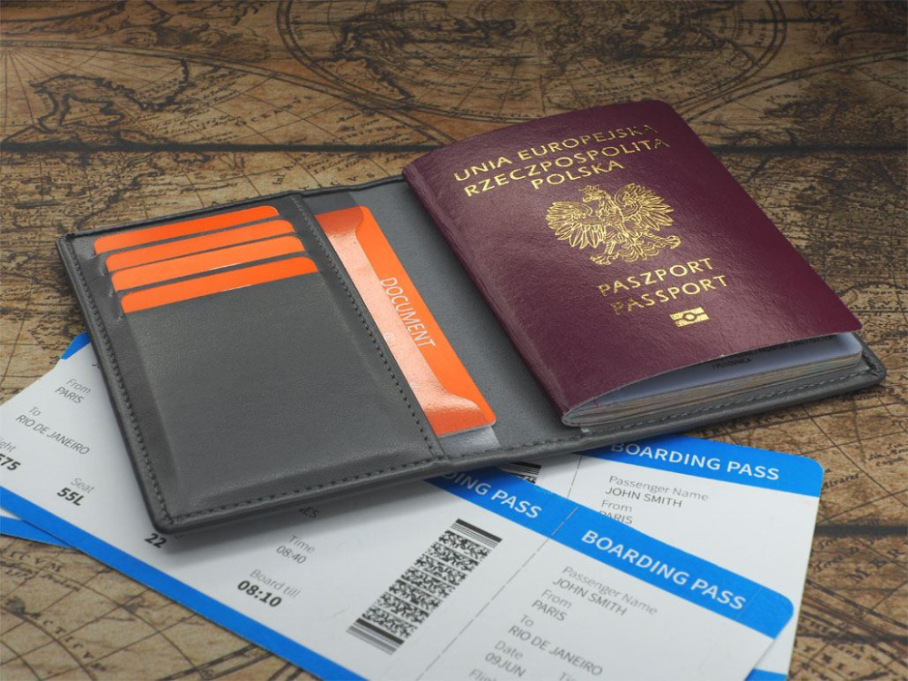Logotrade advertising product picture of: RFID passport case 1301119