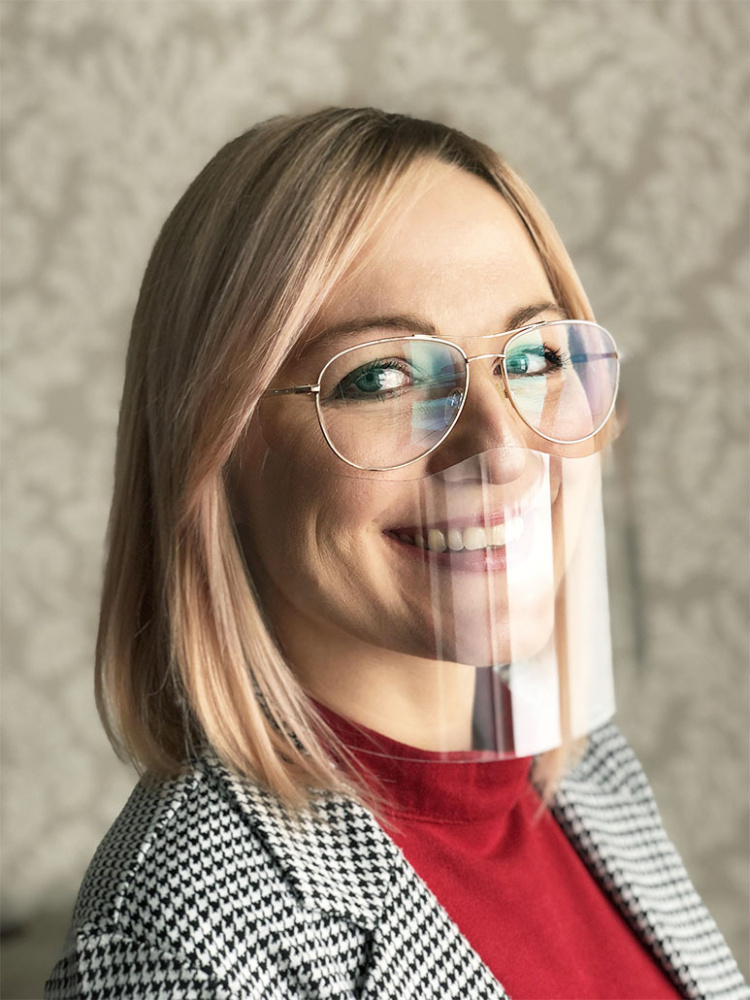 Logo trade promotional items picture of: VISOR Glasses face shield  1586162