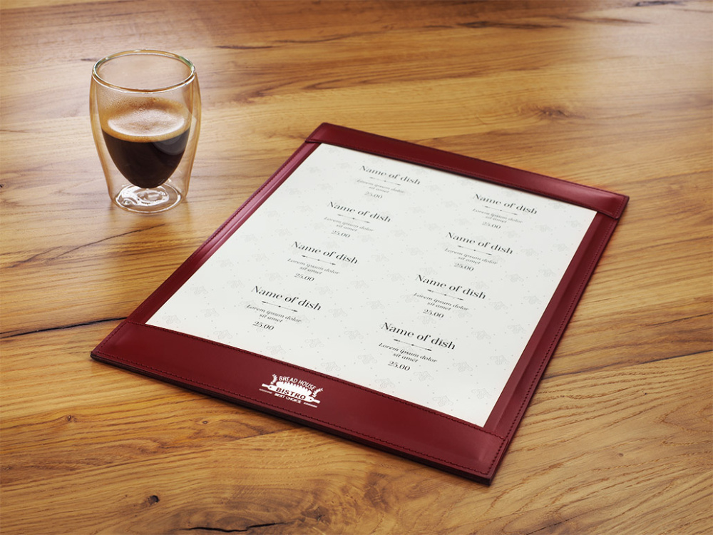 Logotrade promotional product picture of: Menu pad 1025094