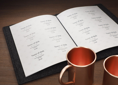 Logotrade promotional product picture of: Menu cover Ambiente 1643246