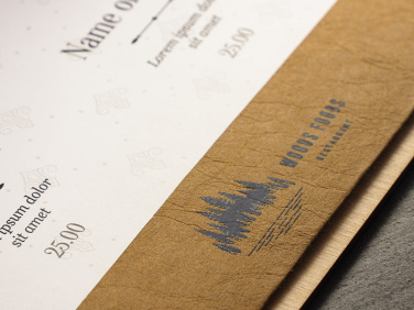Logo trade promotional gift photo of: Menu pad 1668121