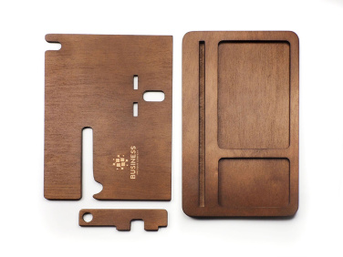 Logotrade promotional gift image of: Wooden organiser 2016121