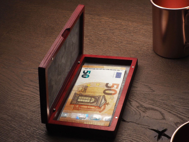 Logotrade promotional products photo of: Wooden bill box 1816121