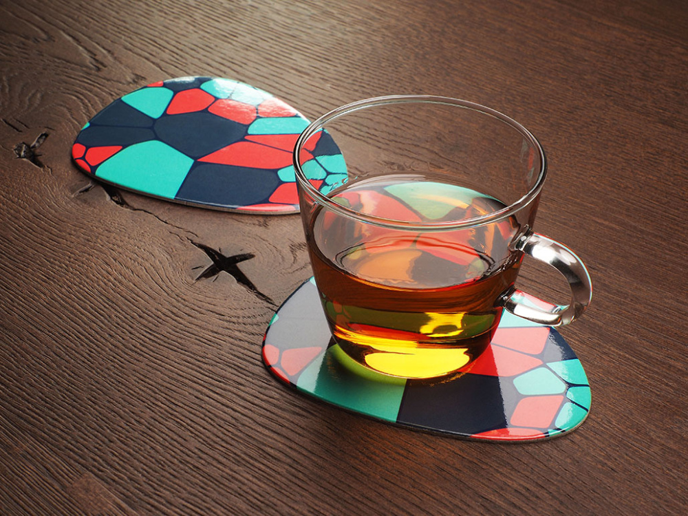 Logo trade corporate gifts picture of: Printed paper coaster 1840117