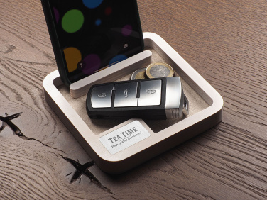 Logotrade promotional giveaway picture of: Wooden desk organiser 1846121
