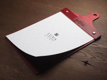 Logo trade promotional merchandise image of: Menu cover 1861121