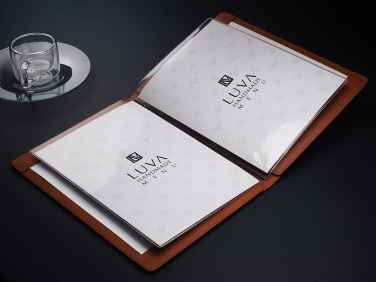 Logo trade promotional giveaways image of: Menu cover Fine Dining Pro 1634318