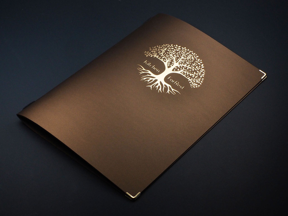 Logo trade promotional products image of: Menu cover Ambiente 1178094