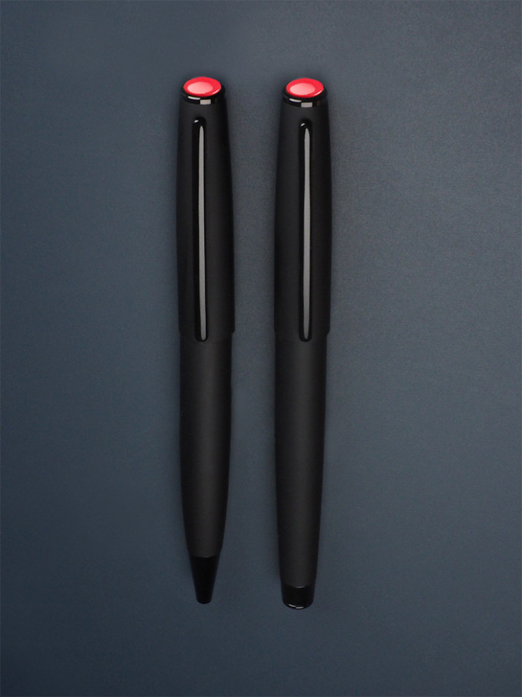 Logotrade promotional giveaway image of: Coral stone Pen set 1285036