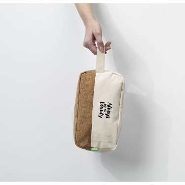 Logotrade promotional gift image of: CosCork Eco toiletry bag