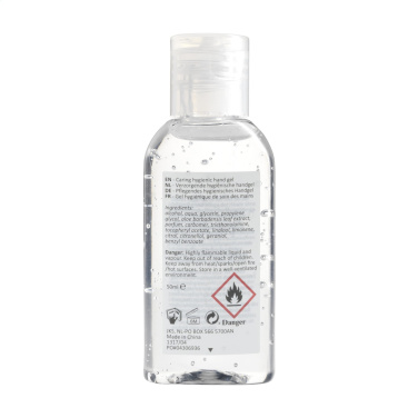 Logo trade corporate gifts picture of: Caring Hygienic Hand Gel 50 ml