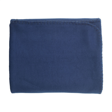 Logo trade promotional giveaways image of: SuperSoft RPET (180 g/m²) fleece blanket