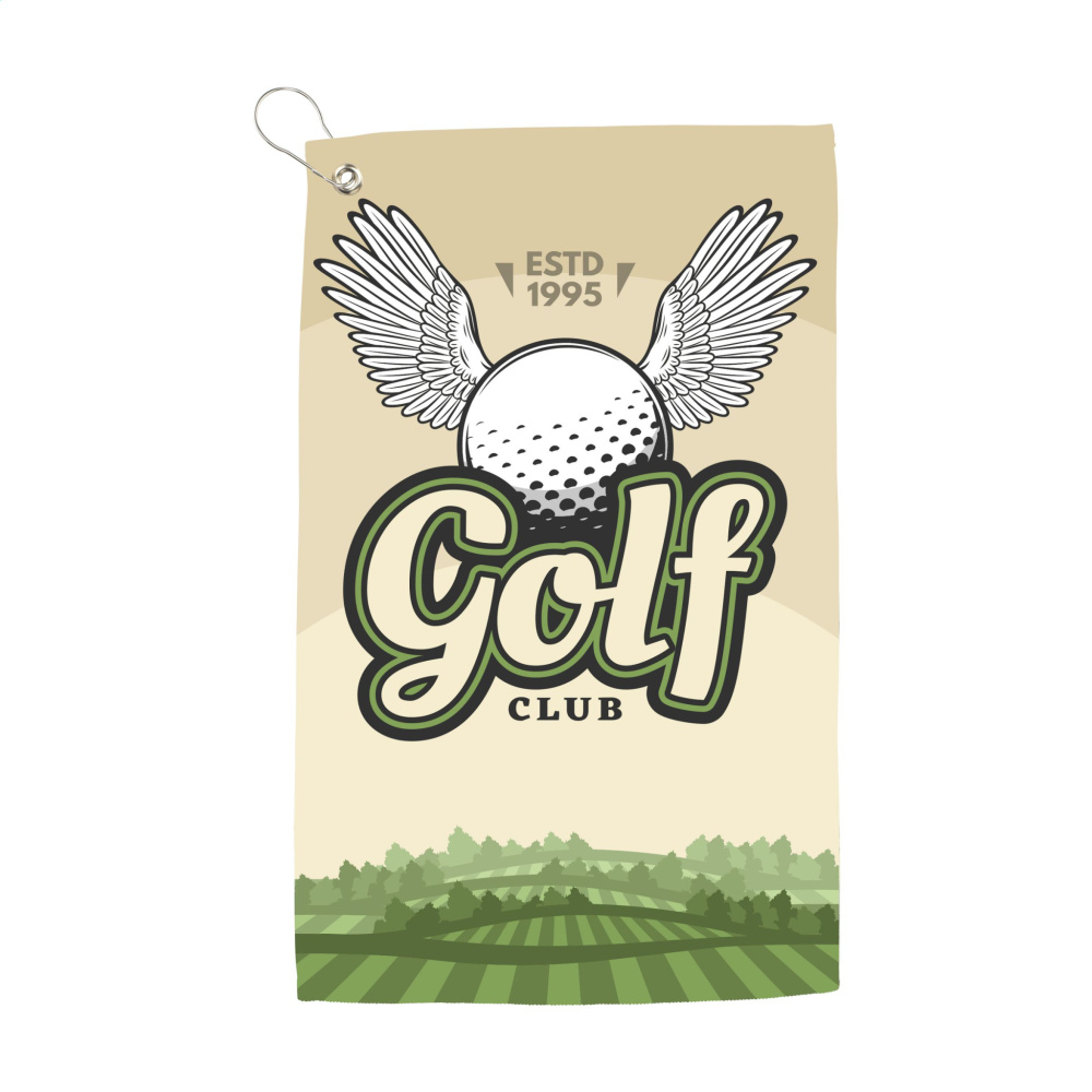 Logotrade promotional giveaway image of: GolfTowel 400 g/m² 30x50