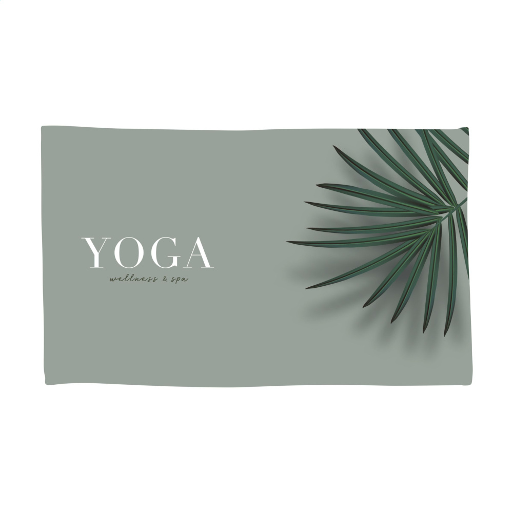 Logo trade promotional merchandise image of: Printed RPET Towel 350 g/m² 50x100