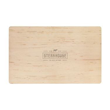 Logo trade promotional gift photo of: Alder Wood Cutting Board