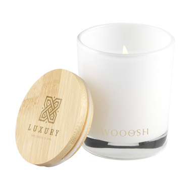 Logo trade promotional merchandise picture of: Wooosh Scented Candle Sweet Vanilla