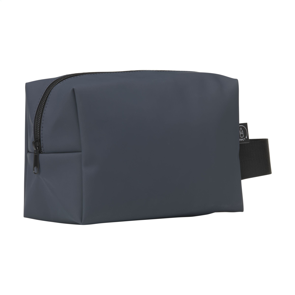 Logo trade promotional items image of: LeLennon RCS Recycled PU Toiletry Bag
