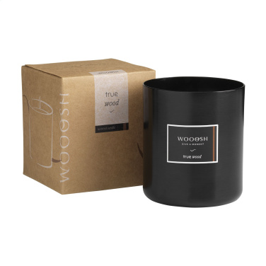 Logo trade promotional gifts image of: Wooosh Scented Candle True Wood X-Mas