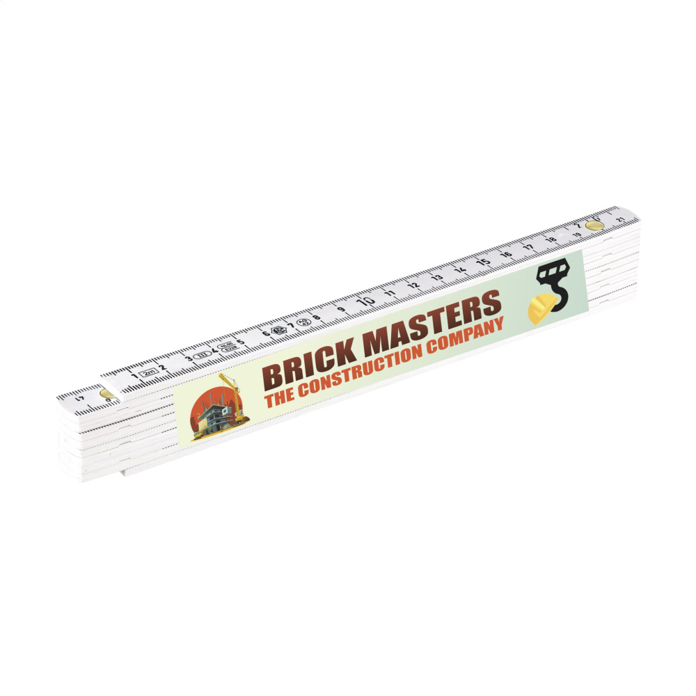 Logotrade promotional product picture of: Metric folding ruler