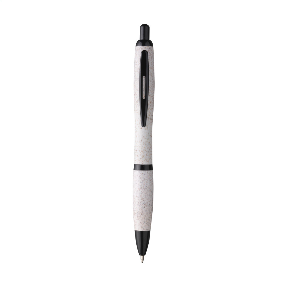 Logotrade promotional giveaway picture of: Athos Wheat-Cycled Pen wheat straw pen