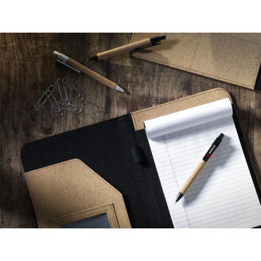 Logo trade promotional products image of: Cork ECO Write pen