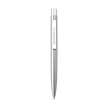 Logo trade promotional merchandise picture of: Bellamy Pen Recycled Stainless Steel