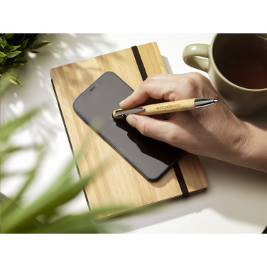 Logo trade business gifts image of: Luca Touch Bamboo stylus pen