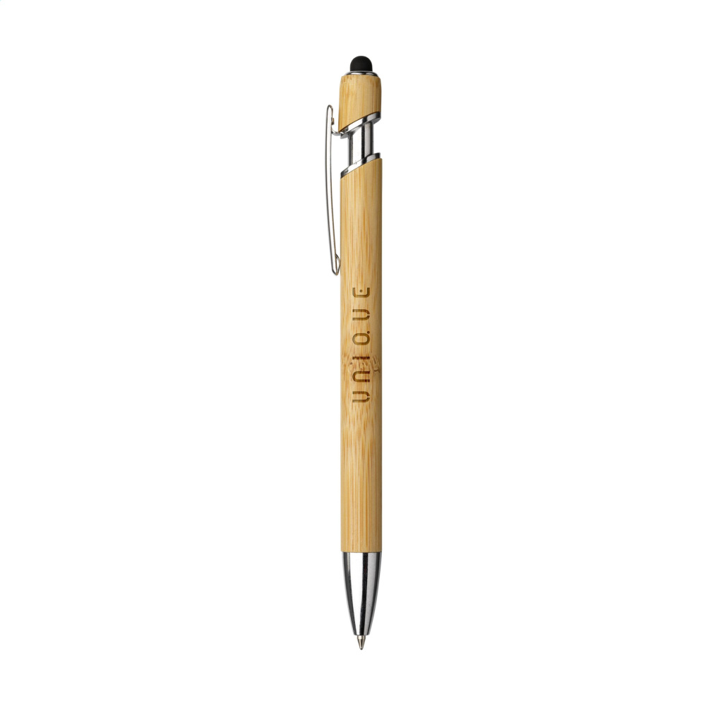 Logotrade business gifts photo of: Luca Touch Bamboo stylus pen