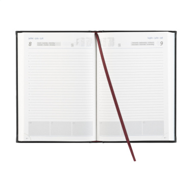 Logo trade promotional giveaways image of: Eurotop Sabana diary A5 6-languages