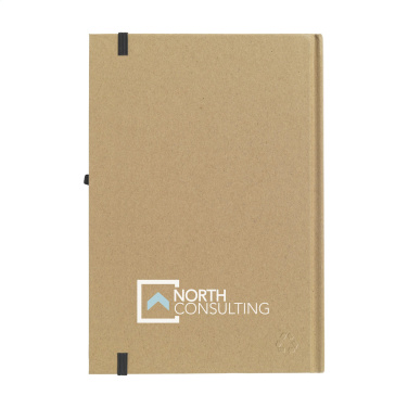 Logo trade corporate gift photo of: Pocket ECO Paper A5 notebook
