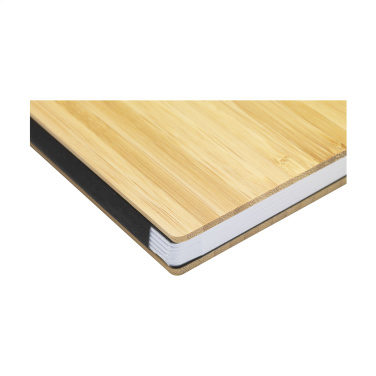 Logo trade corporate gifts image of: BambooPlus Paper Notebook A5 - Inkless Pen
