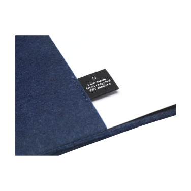 Logotrade advertising product picture of: Felty GRS RPET Paper Notebook A5