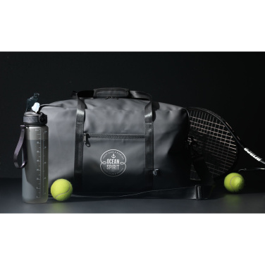 Logo trade advertising products image of: Lennon RCS Recycled PU Sports-/Travelbag