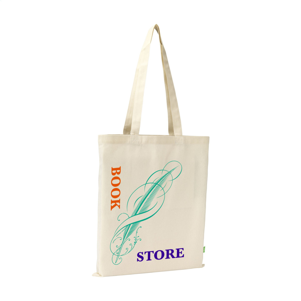 Logotrade corporate gifts photo of: Organic Cotton GOTS Shopper (140 g/m²) bag
