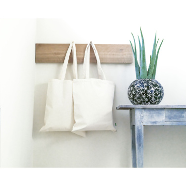 Logotrade business gift image of: Organic Cotton GOTS Shopper (140 g/m²) bag