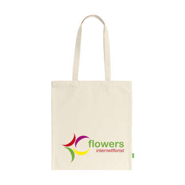 Logo trade promotional giveaway photo of: Organic Canvas GOTS Shopper (320 g/m²)