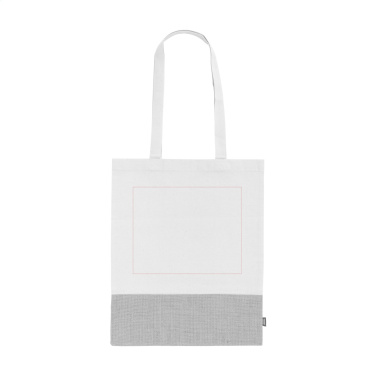 Logotrade advertising product image of: Combi Organic Shopper (160 g/m²) bag