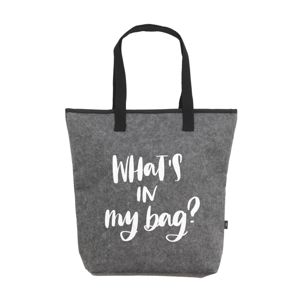 Logotrade promotional product image of: Feltro GRS RPET Cooler bag