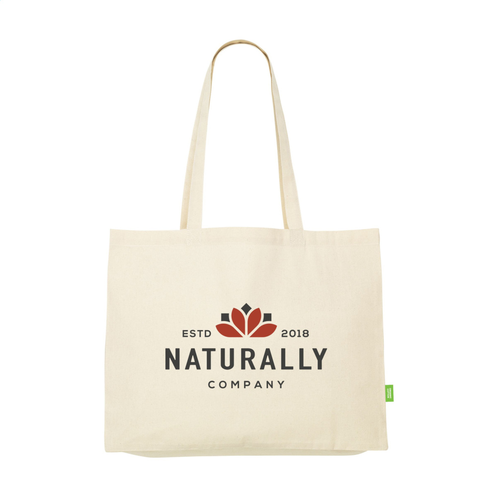 Logotrade promotional giveaway image of: ECO Shopper Organic Cotton (180 g/m²) shopping bag