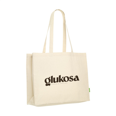 Logotrade business gift image of: ECO Shopper Organic Cotton (180 g/m²) shopping bag